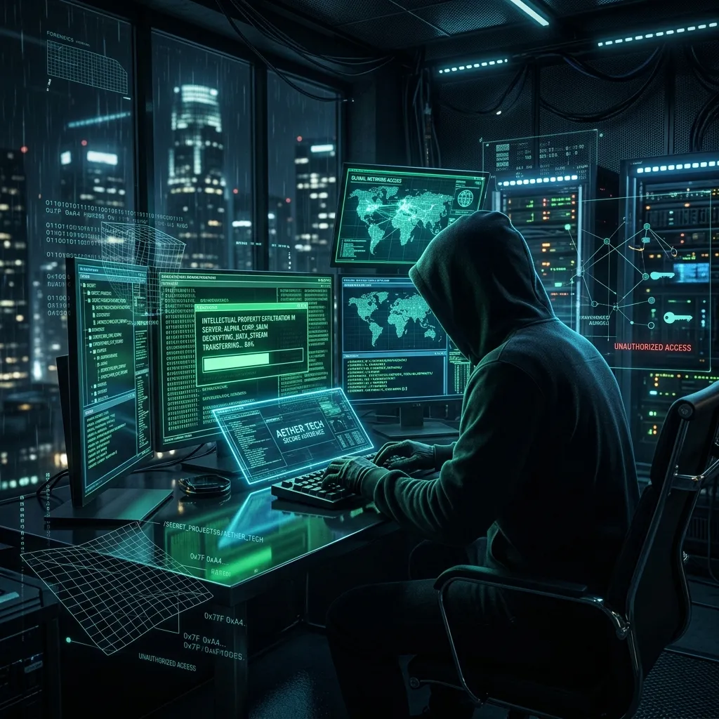 Unmasking the Insider Threat: Digital Forensics in Corporate Espionage